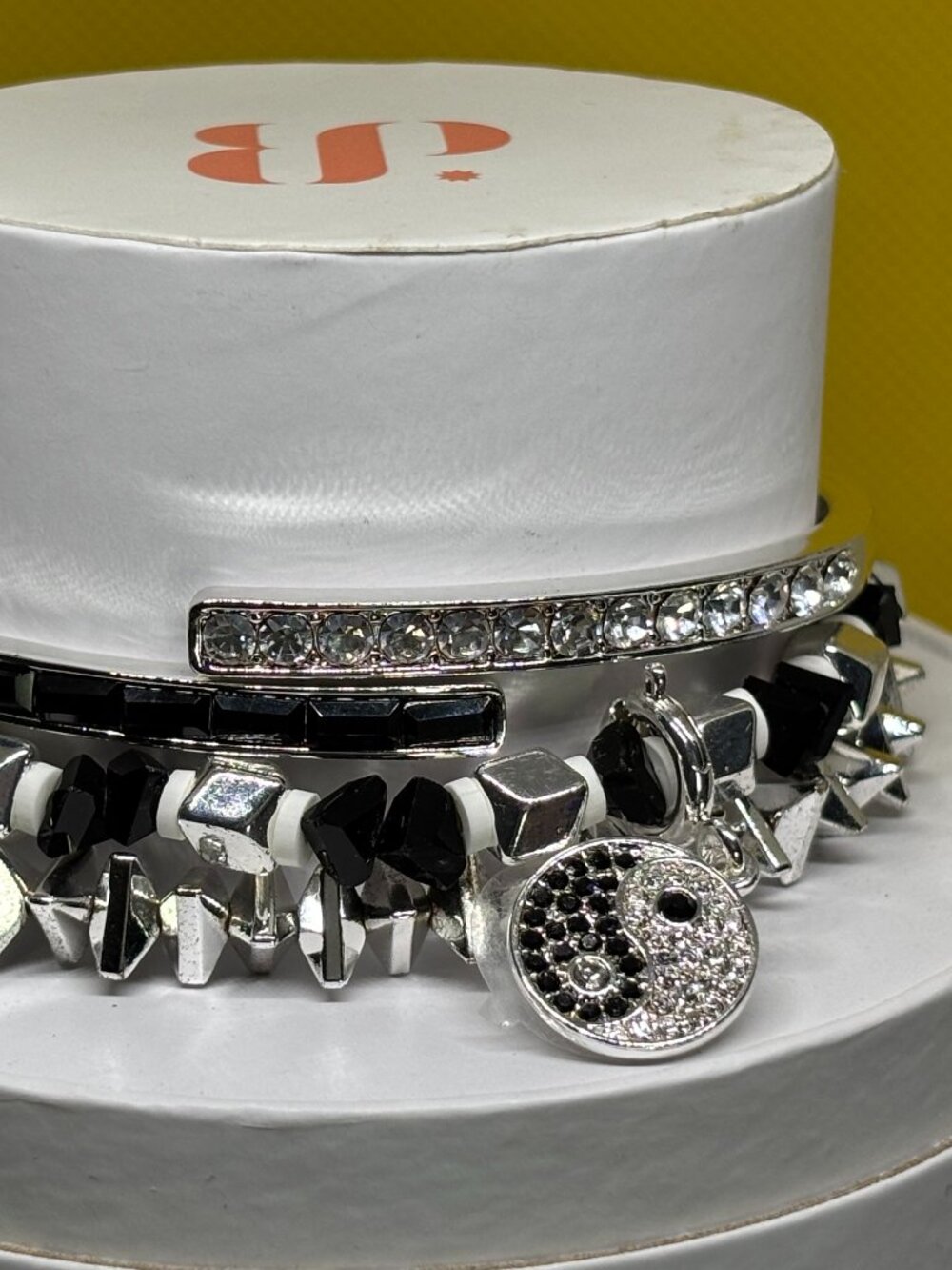 Bomb Party "You're The Yin To My Yang" 3 Bracelet Stacks Set RBP6029 MSRP $120